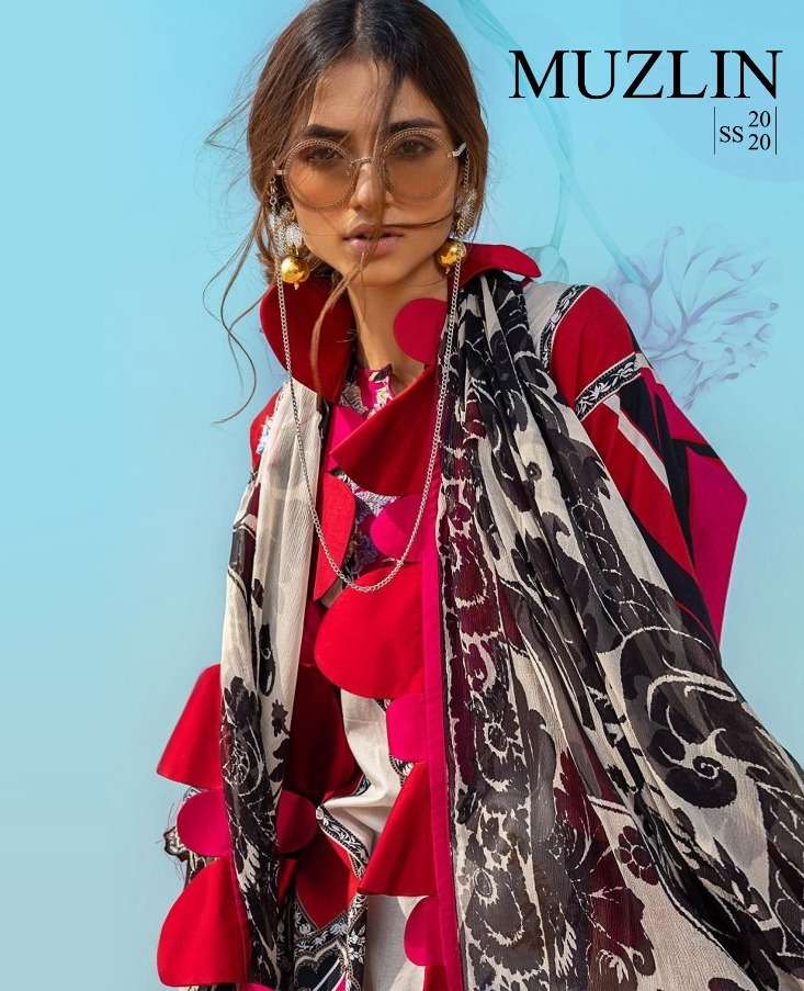 Muzlin Ss by Saniya Trendz